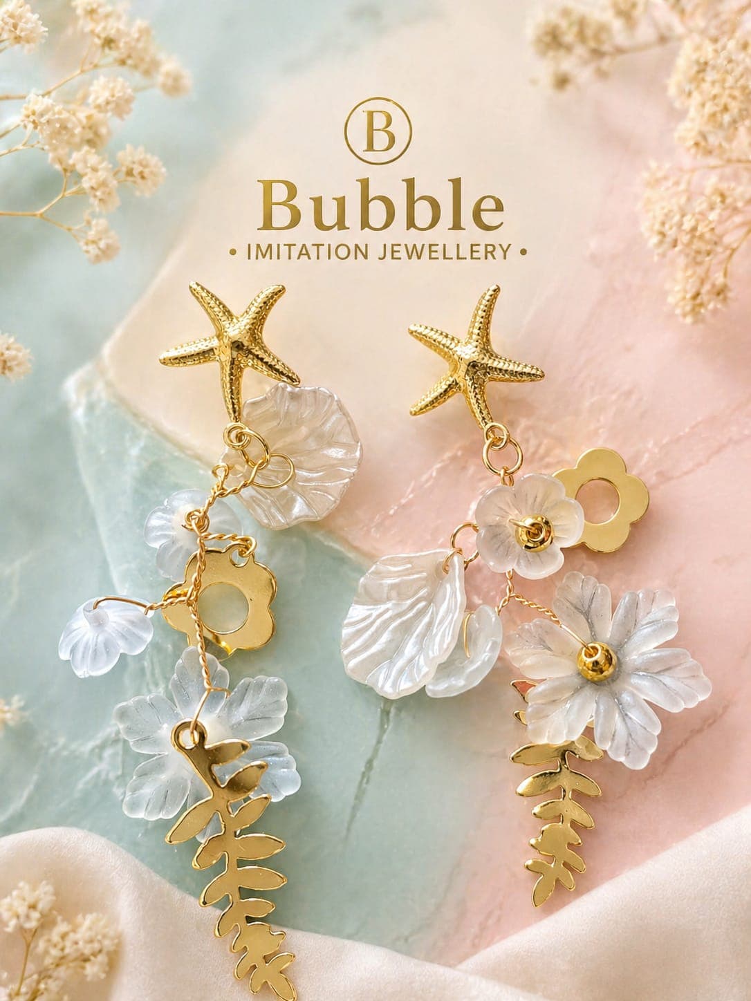 Floral Trendy Earrings 