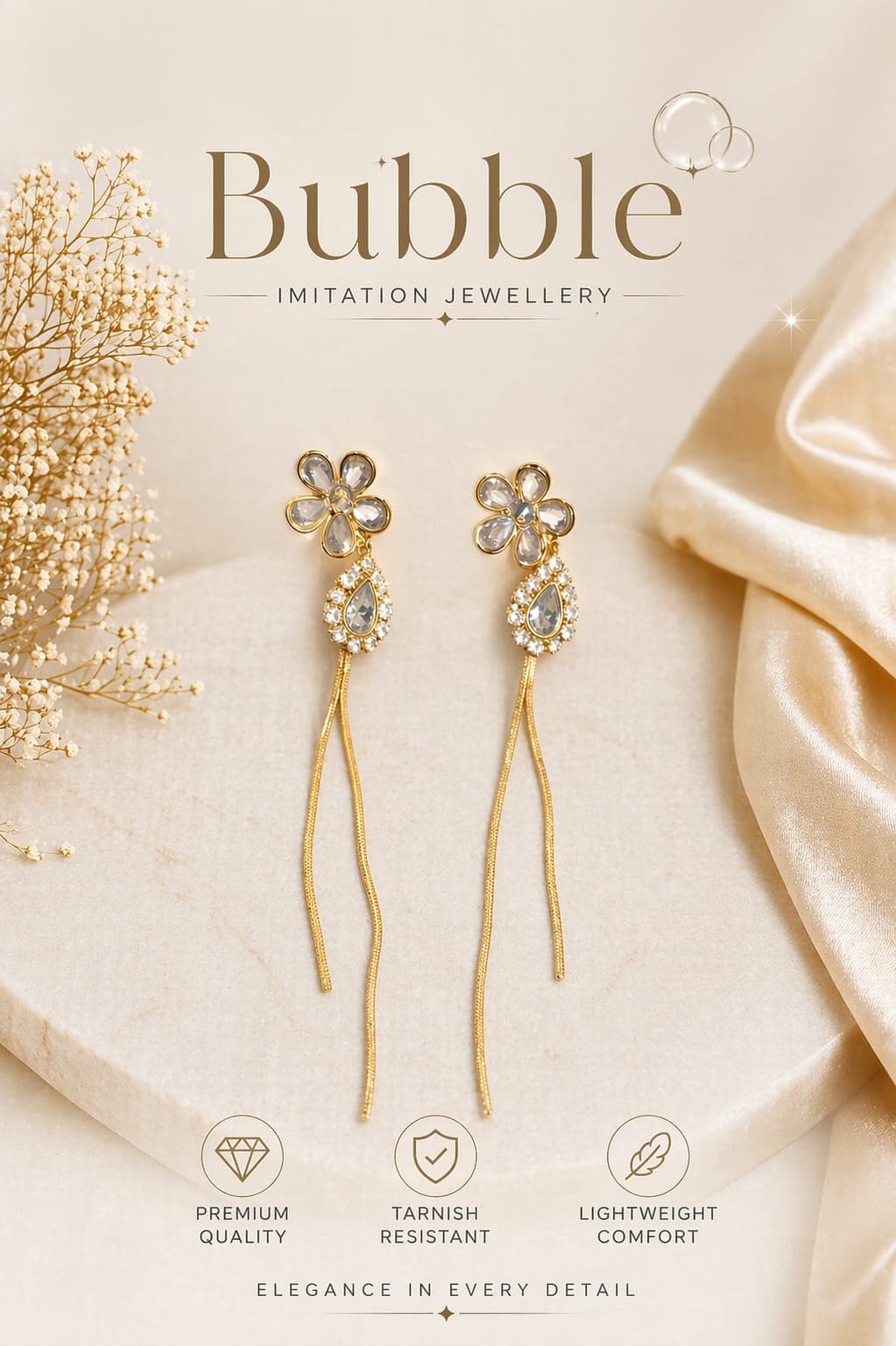 Trendy earrings 