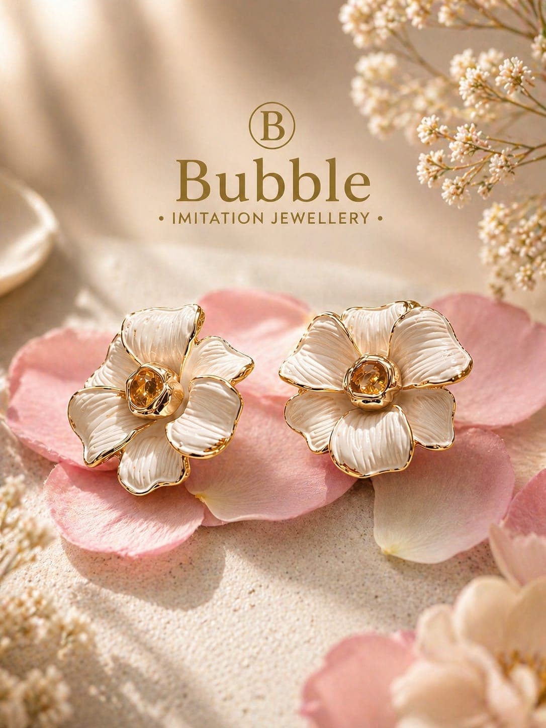 Floral Trendy Studs