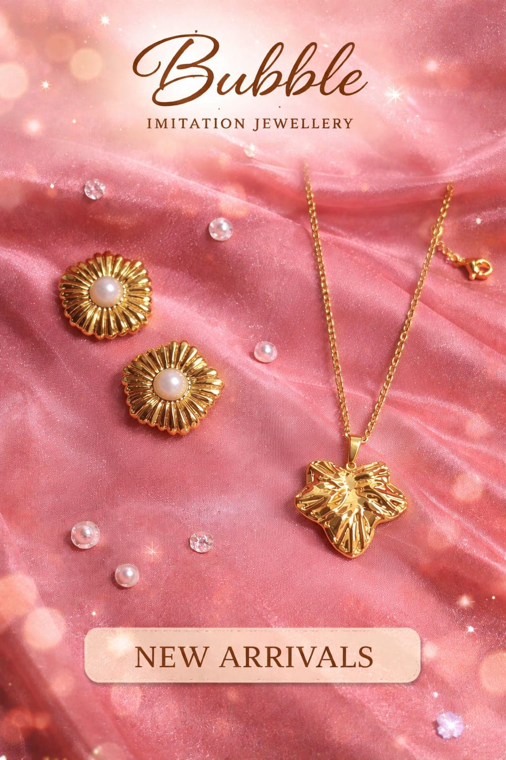 Anti turnish Chain pendant Set