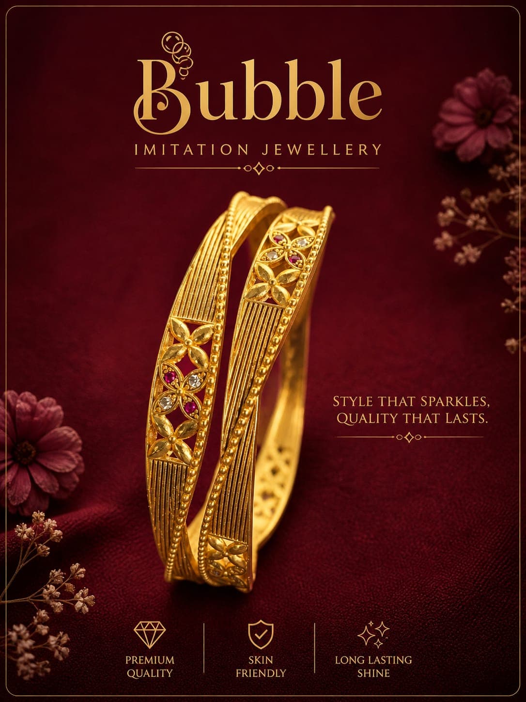 Anti turnish bangles 