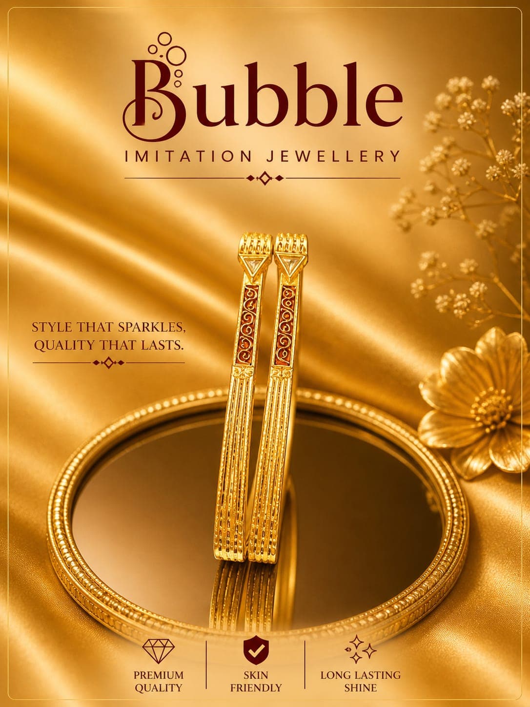 Anti turnish bangles 