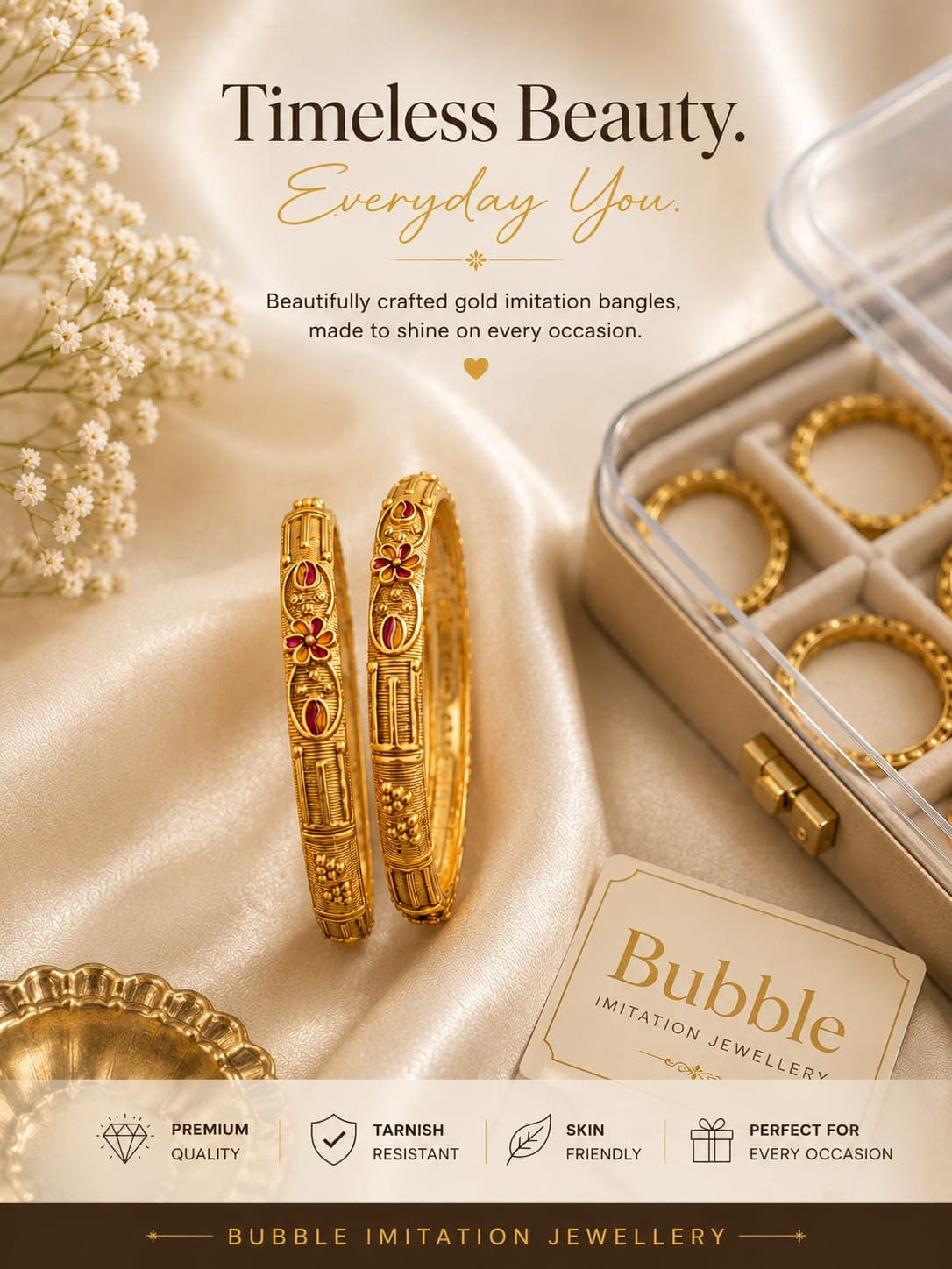 Anti tarnish Bangles 