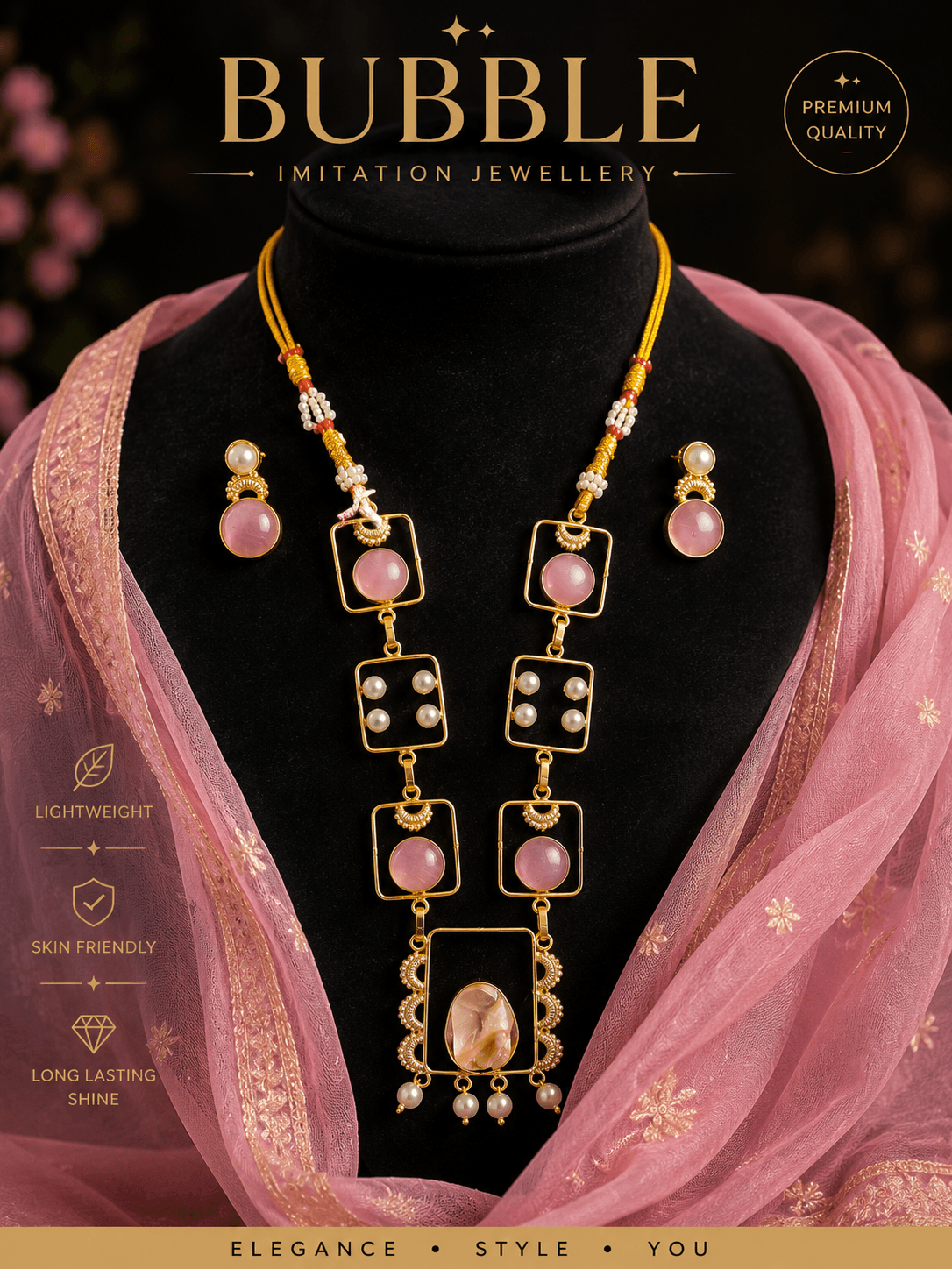 Pink Box stone set