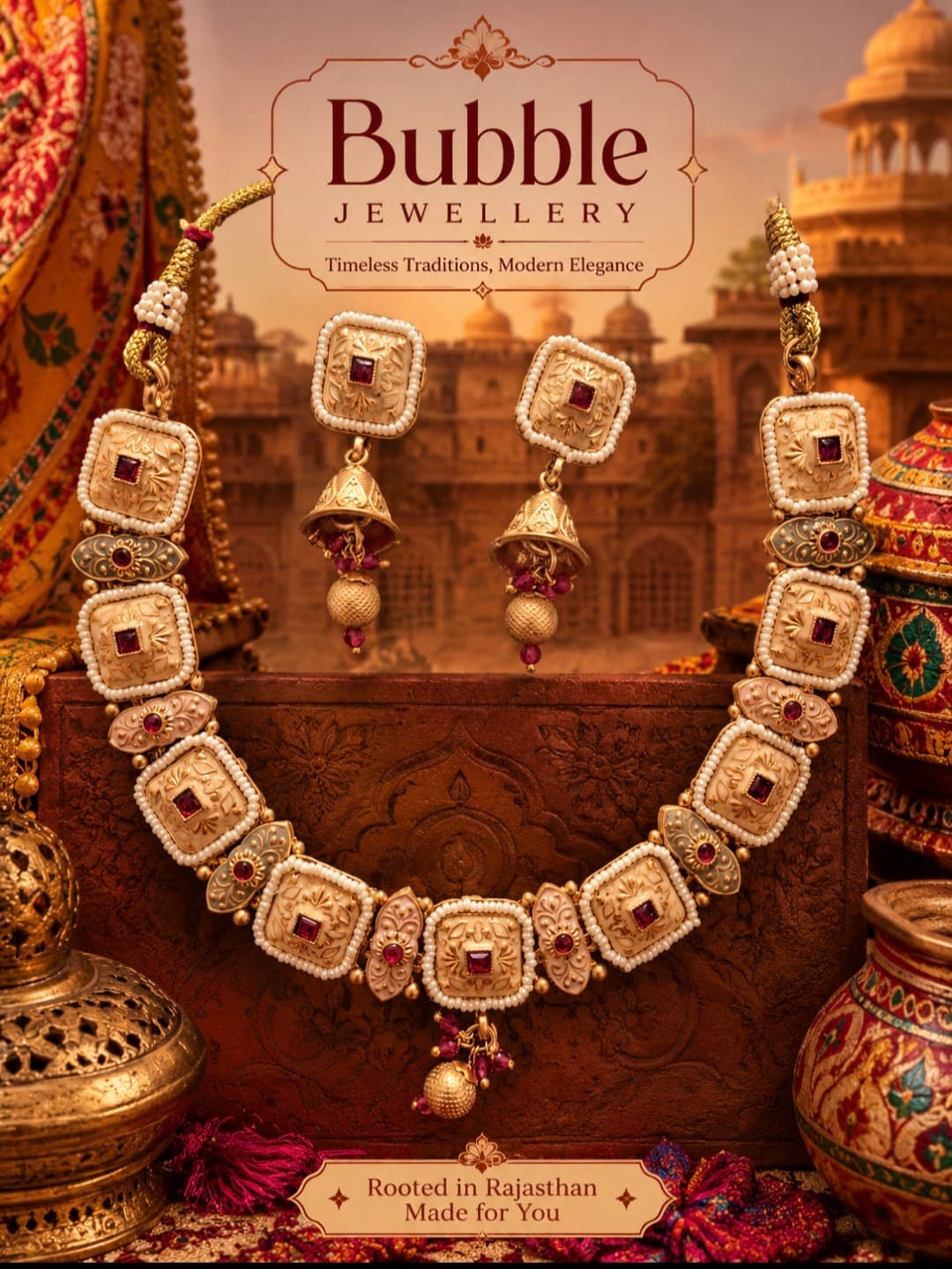 Rajsthani necklace set