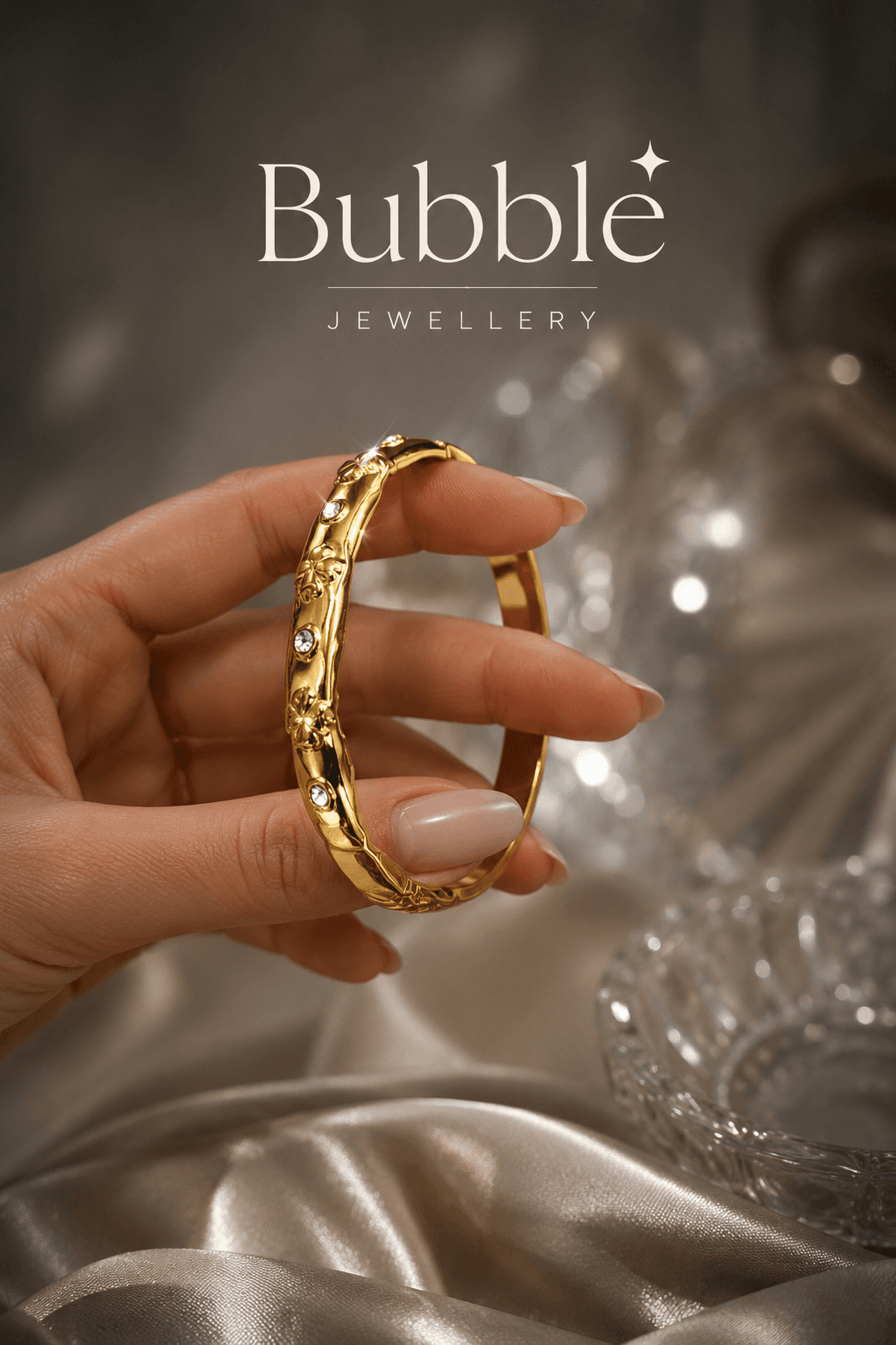 Stone studded bracelet 
