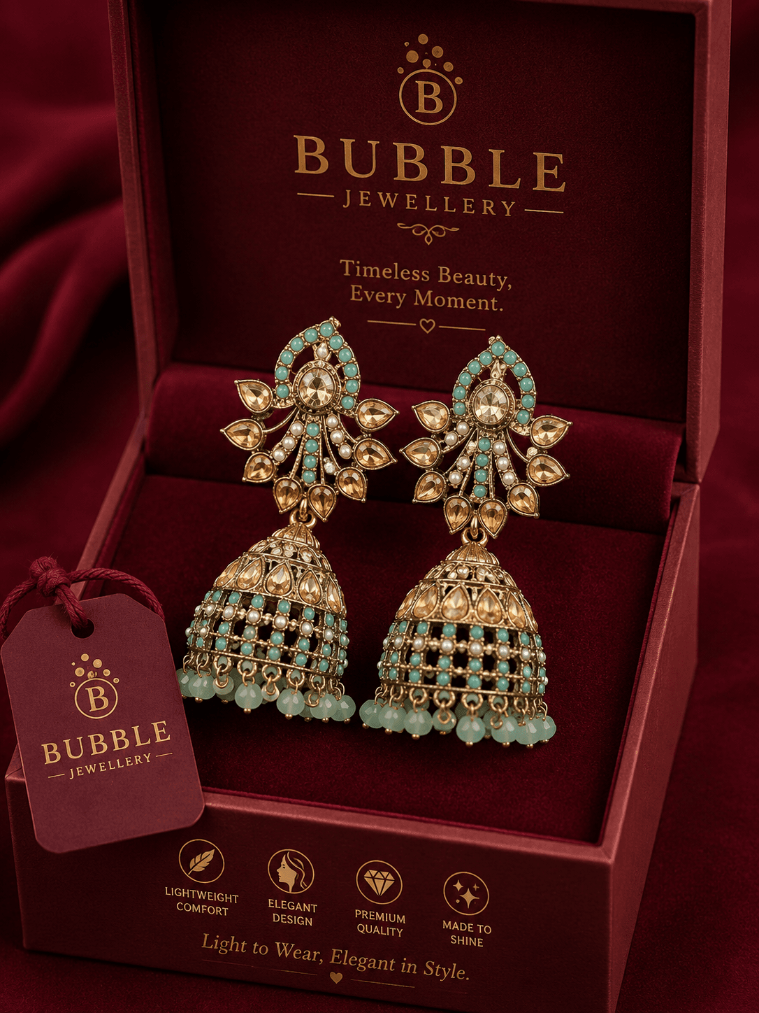 Pearl jhumka