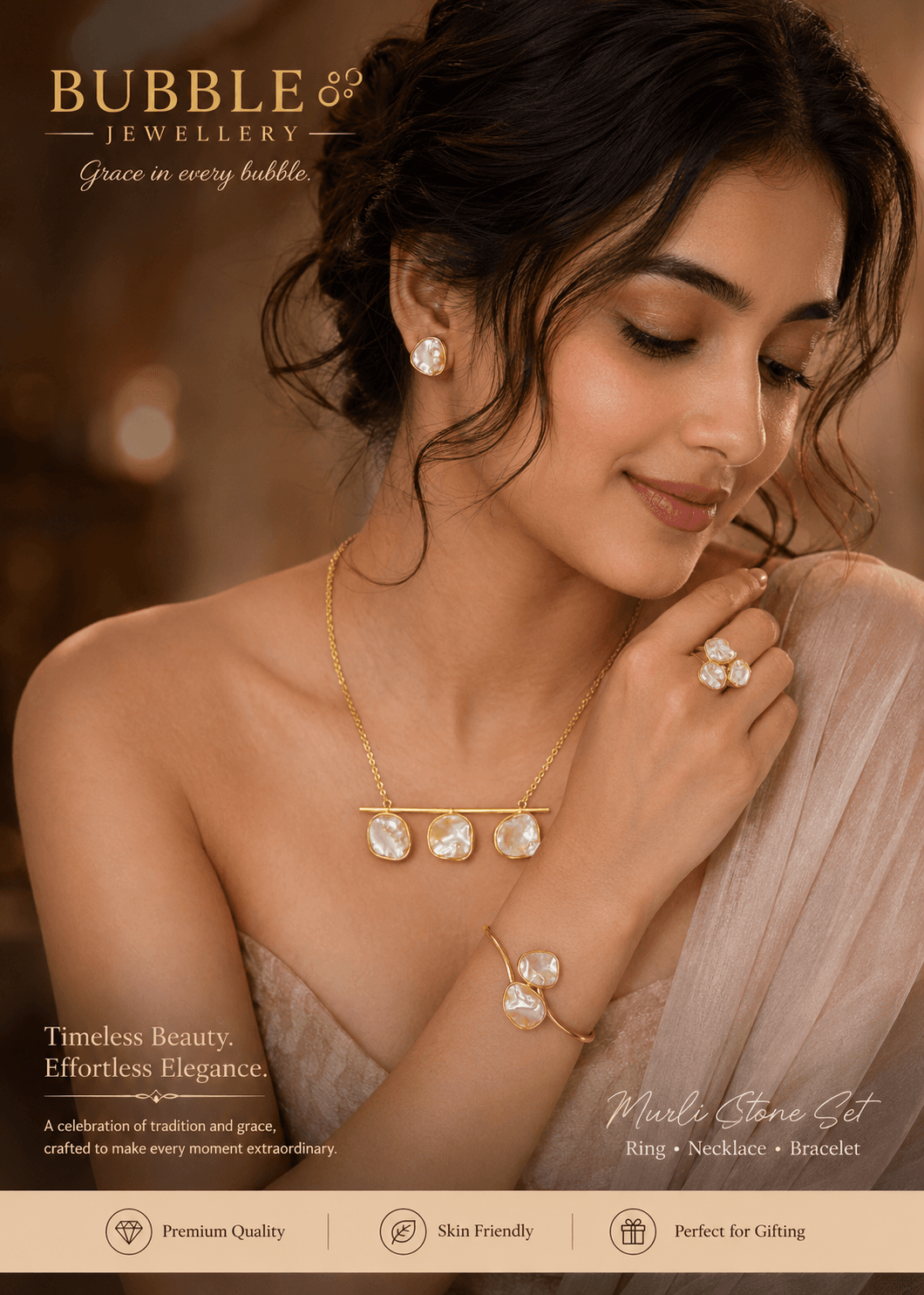Murli stone combo set
