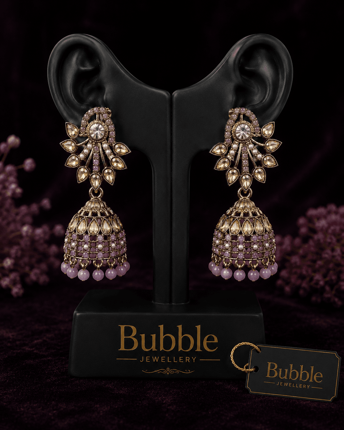 Pearl jhumka 