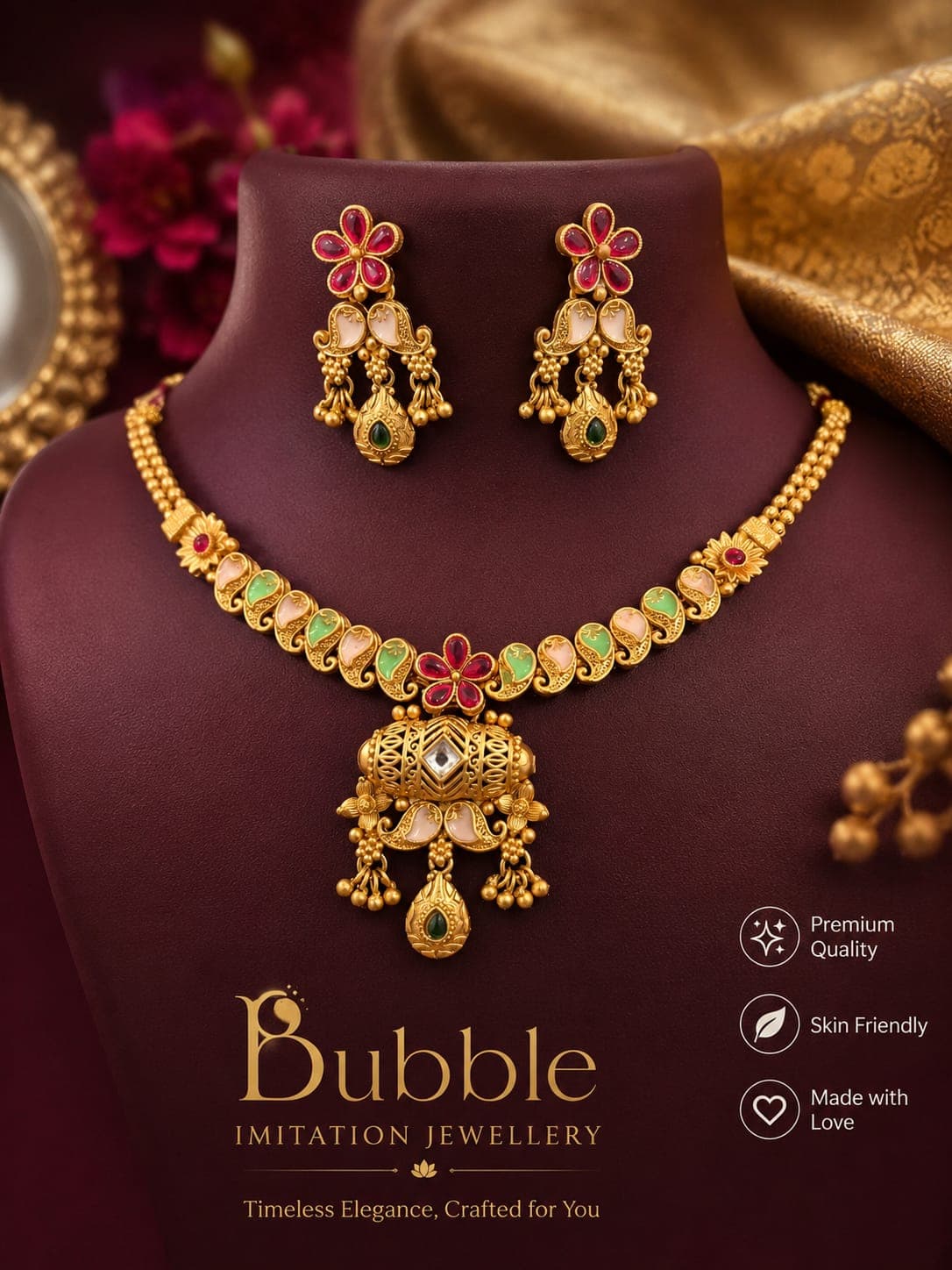 Traditional look chokar set