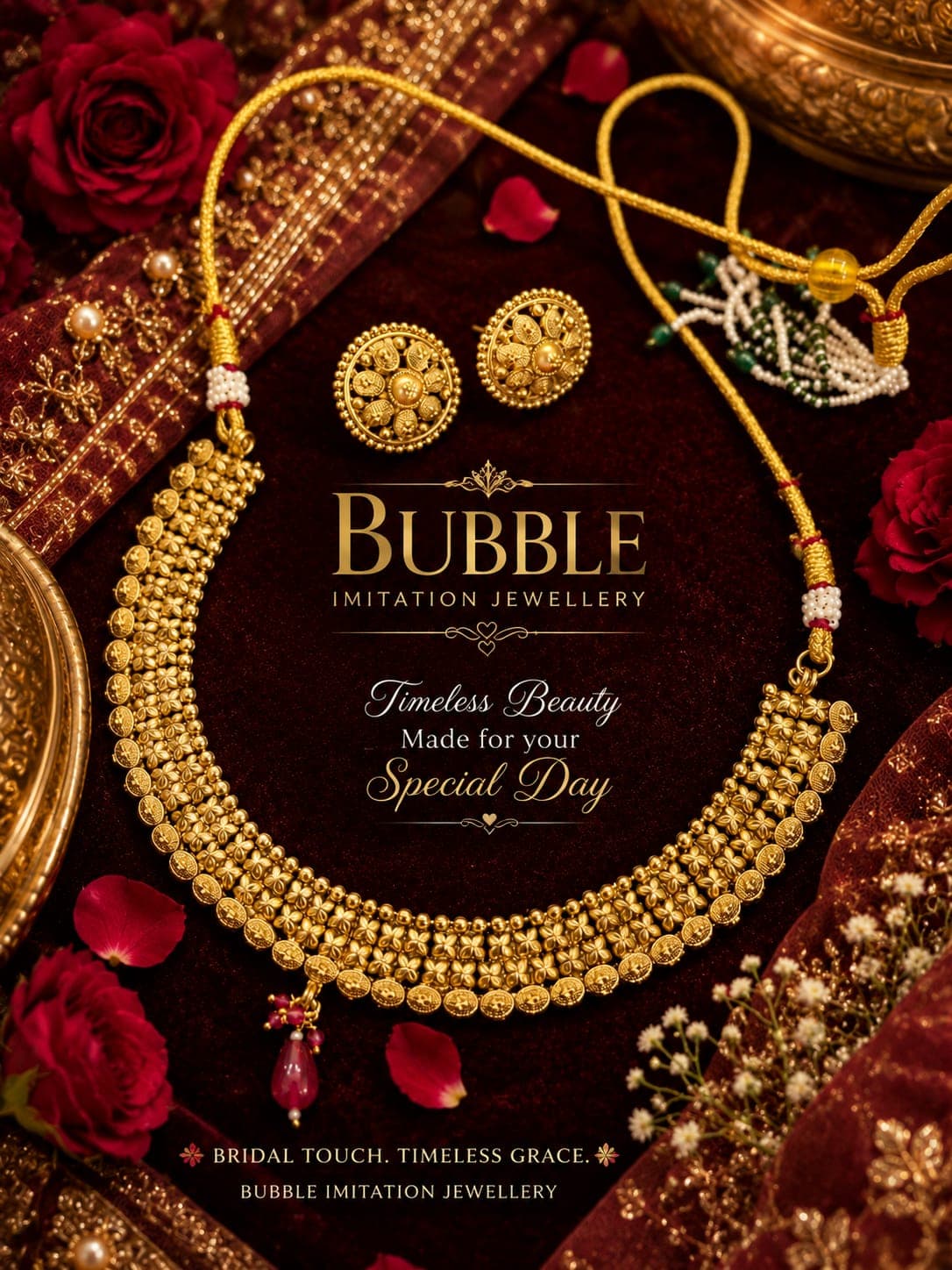 Golden chokar set